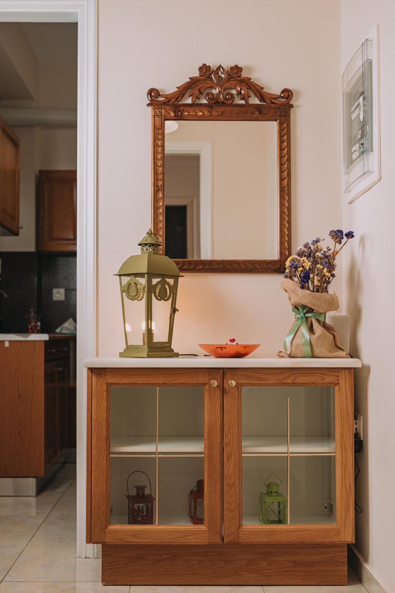 Nostos Apartment, With A Spacious Backyard อาร์เตมีดา ภายนอก รูปภาพ